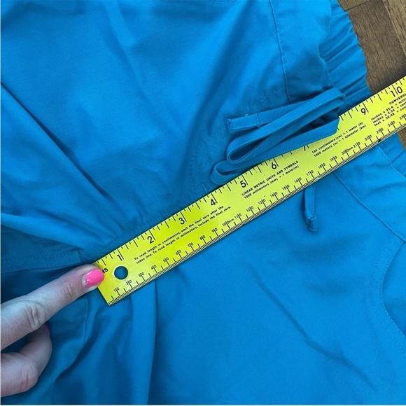 Greys Anatomy by Barco teal scrub pants size small petite - Picture 5 of 6